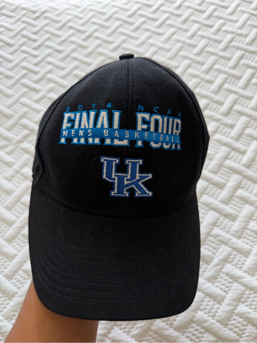 University of Kentucky 2014 NCAA Final Four Adidas Velcro Hat